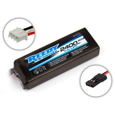 7.4V 2400mAh 2S Reedy LiPo Transmitter & Receiver Battery 7.4V 2400mAh 2S Reedy LiPo Transmitter & Receiver Battery