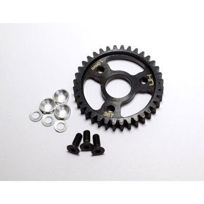 Steel Spur Gear 36T 1.0 Mod, Silver: Traxxas Revo 3.3, Slayer Pro Steel Spur Gear 36T 1.0 Mod, Silver: Traxxas Revo 3.3, Slayer Pro