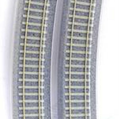 HO 730mm 28-3/4" 22.5 Degree Track Curve (4) HO 730mm 28-3/4" 22.5 Degree Track Curve (4)
