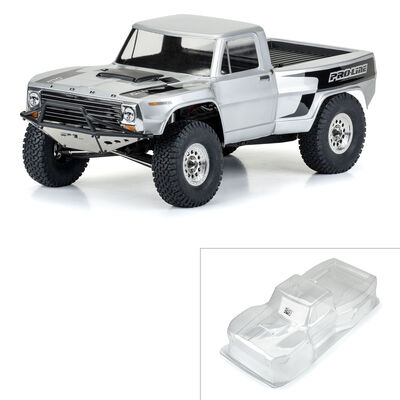 1/10 1967 Ford F-100 Pre-Runner Clear Body 12.3" WB Crawler 1/10 1967 Ford F-100 Pre-Runner Clear Body 12.3" WB Crawler