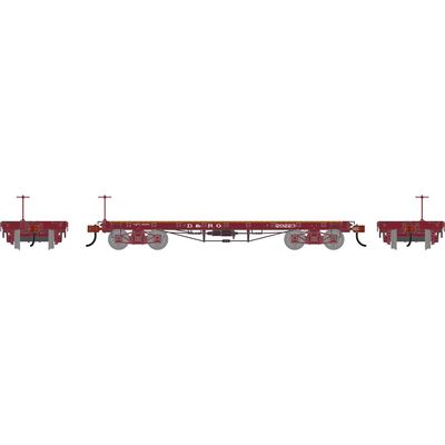 HO ATH 36' Flat Car, DRGW #6233 HO ATH 36' Flat Car, DRGW #6233