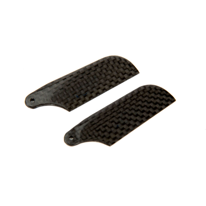 Tail Rotor Blade Set, Carbon Fiber: B450 3D, B400, B450 X