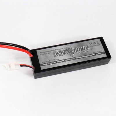 7.4V 5200mAh 75C Hardcase Pure Gold LiPo Battery: XT60 7.4V 5200mAh 75C Hardcase Pure Gold LiPo Battery: XT60