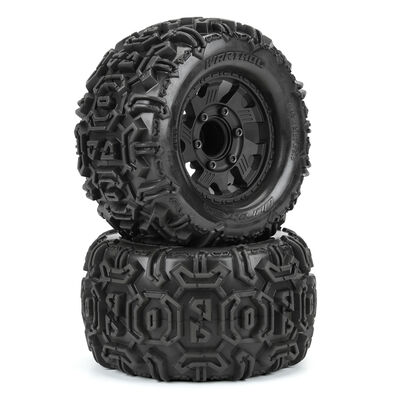 1/10 Warthog F/R 2.8" Monster Truck Tires MTD 12mm Black Ripper (2) 1/10 Warthog F/R 2.8" Monster Truck Tires MTD 12mm Black Ripper (2)