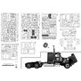1/24 Western Star 4964 Tractor Model Kit
