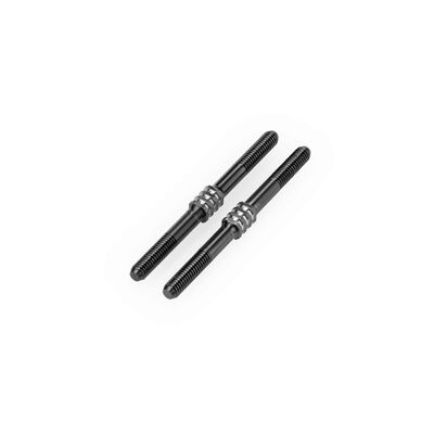 Tekno Optional Turnbuckle 4X56Mm Stealth Black 2pc Tekno Optional Turnbuckle 4X56Mm Stealth Black 2pc