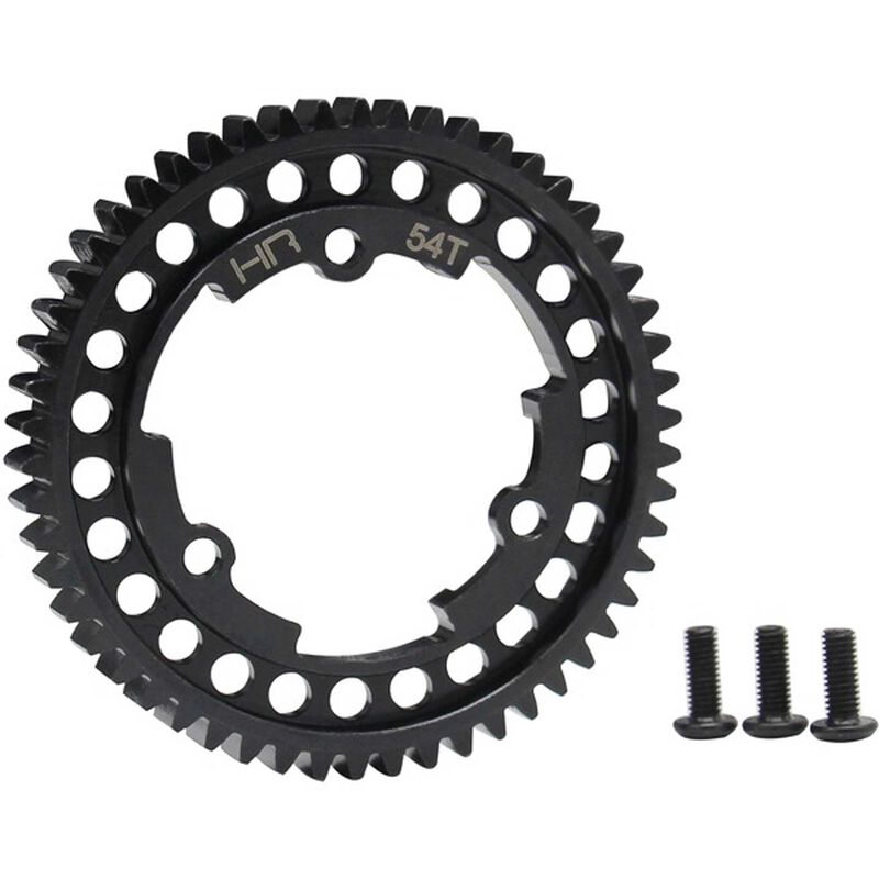 Steel Spur Gear, 54T 1 Mod: X-Maxx, X0-1