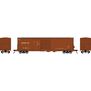 HO ATH 50' ACF Combination Door Box Car, Data Only Brown