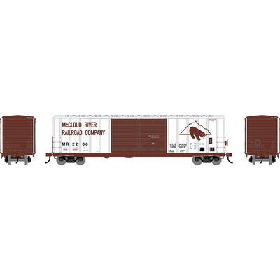 HO ATH 50' FMC 5077 Centered Double Door Box Car, MR #2200 HO ATH 50' FMC 5077 Centered Double Door Box Car, MR #2200