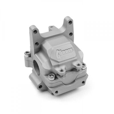 Currie F9 Front Bulkhead, Clear Anodized: Axial Yeti Currie F9 Front Bulkhead, Clear Anodized: Axial Yeti