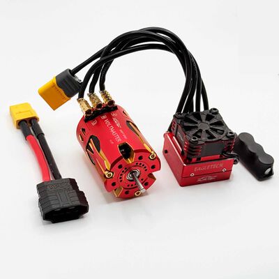 VoltEagle Power System: EagleTech Brushless ESC & Voltmaster 3650 10.5T Brushless Motor, 1/10 Traxxas 4-Tec Drift Car (Red) VoltEagle Power System: EagleTech Brushless ESC & Voltmaster 3650 10.5T Brushless Motor, 1/10 Traxxas 4-Tec Drift Car (Red)