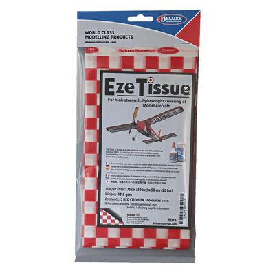 Red Checker EZE Tissue, 30"x20" (3) Red Checker EZE Tissue, 30"x20" (3)