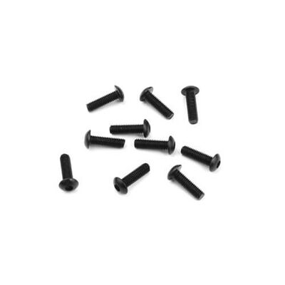 M3x10mm Button Head Screws, Black (10) M3x10mm Button Head Screws, Black (10)