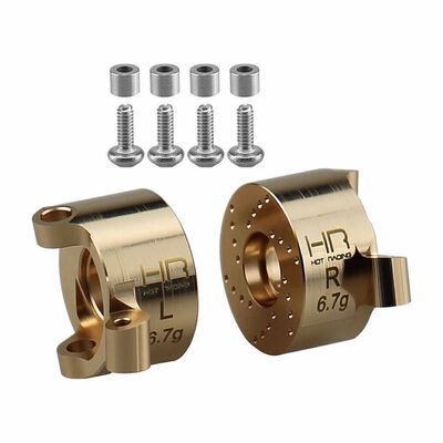 Brass 7.6g Front Steering Knuckles, 1/30 Axial SCX30 Brass 7.6g Front Steering Knuckles, 1/30 Axial SCX30