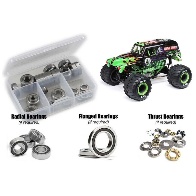 Team Losi 1/18 Mini LMT 4X4 (#LOS01026) Rubber Shielded Bearing Kit