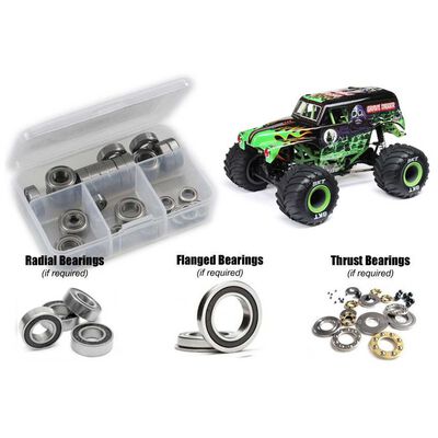 Team Losi 1/18 Mini LMT 4X4 (#LOS01026) Rubber Shielded Bearing Kit Team Losi 1/18 Mini LMT 4X4 (#LOS01026) Rubber Shielded Bearing Kit