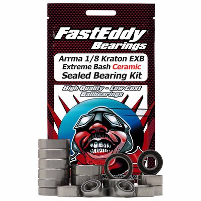 ARRMA 1/8 Kraton EXB Ceramic Sealed Bearing Kit ARRMA 1/8 Kraton EXB Ceramic Sealed Bearing Kit