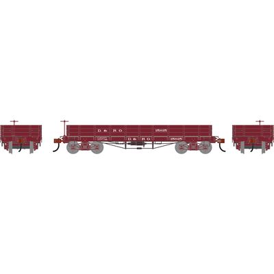 HO ATH 36' Low Side Gondola w/ Drop Gates, DRGW #815 HO ATH 36' Low Side Gondola w/ Drop Gates, DRGW #815