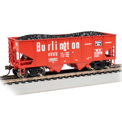 HO 55 Ton 2-Bay USRA Hopper Burlington #189301 HO 55 Ton 2-Bay USRA Hopper Burlington #189301