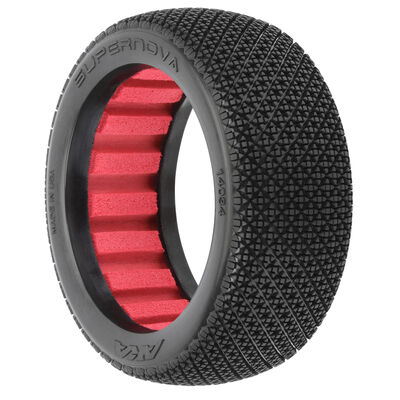 1/8 Supernova Super Soft F/R Off-Road Buggy Tires (2) 1/8 Supernova Super Soft F/R Off-Road Buggy Tires (2)