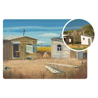 HO Plasticville USA 75TH Anniversary Hobo Shacks HO Plasticville USA 75TH Anniversary Hobo Shacks