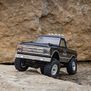 1/24 SCX24 1967 Chevrolet C10 4X4 RTR Brushed Rock Crawler (Battery & Charger Included), Black