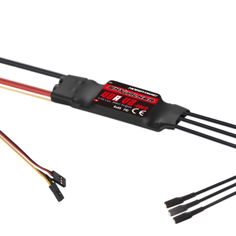 SKYWALKER V2 Brushless ESC, 40-Amp