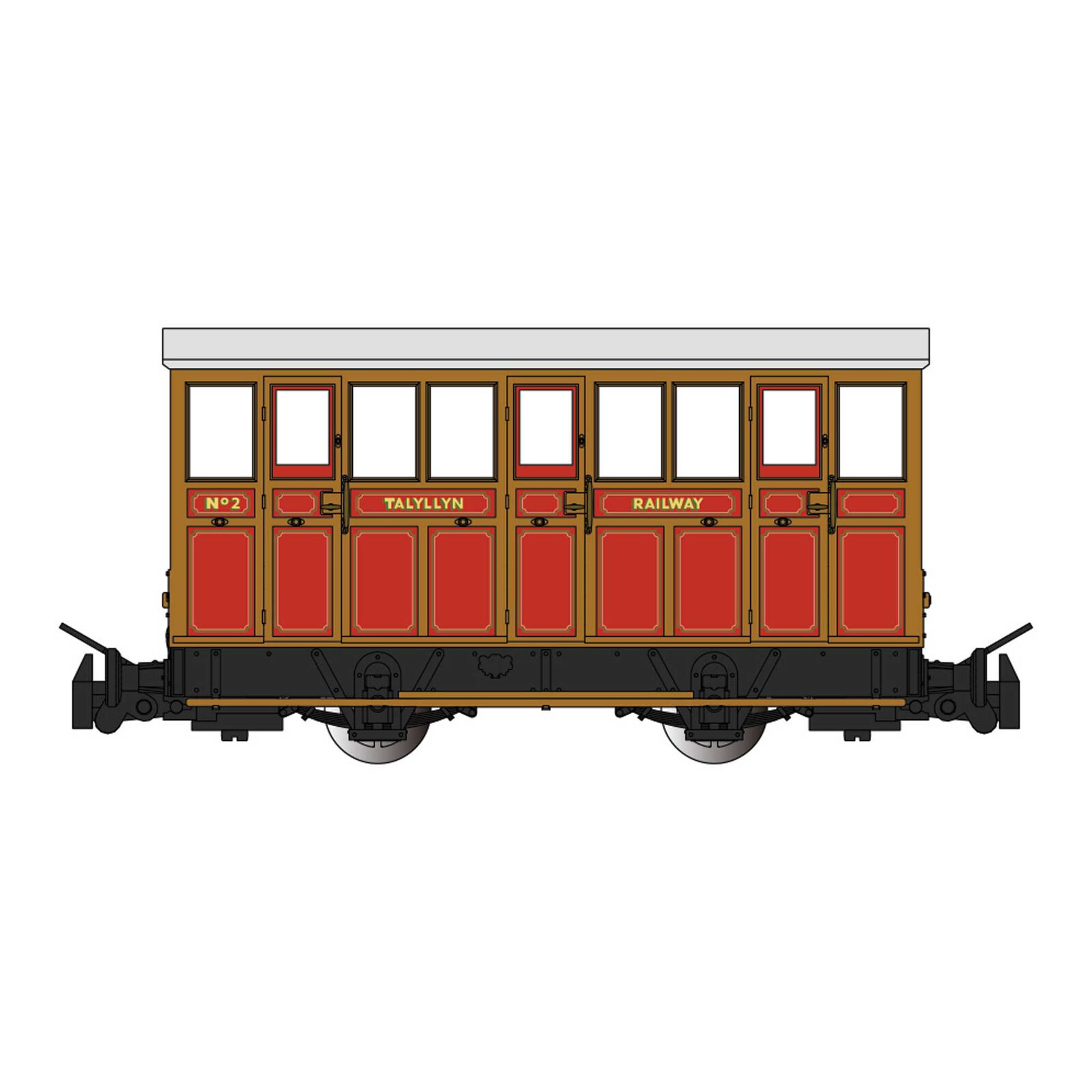 HOn30 Narrow Gauge Talyllyn Railway Carriage #2