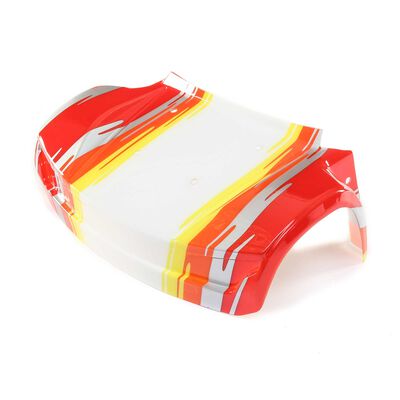 Front Hood, Red: Super Baja Rey Front Hood, Red: Super Baja Rey