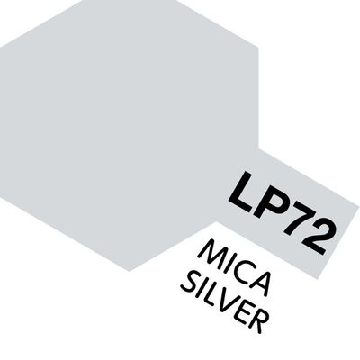 LP-72 Lacquer Paint, Mica Silver, 10 mL LP-72 Lacquer Paint, Mica Silver, 10 mL