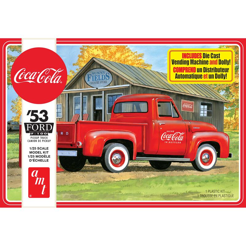 1/25 1953 Ford Pickup Coca Cola Model Kit