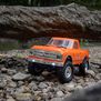 1/24 SCX24 1967 Chevrolet C10 4X4 RTR Brushed Rock Crawler (Battery & Charger Included), Orange