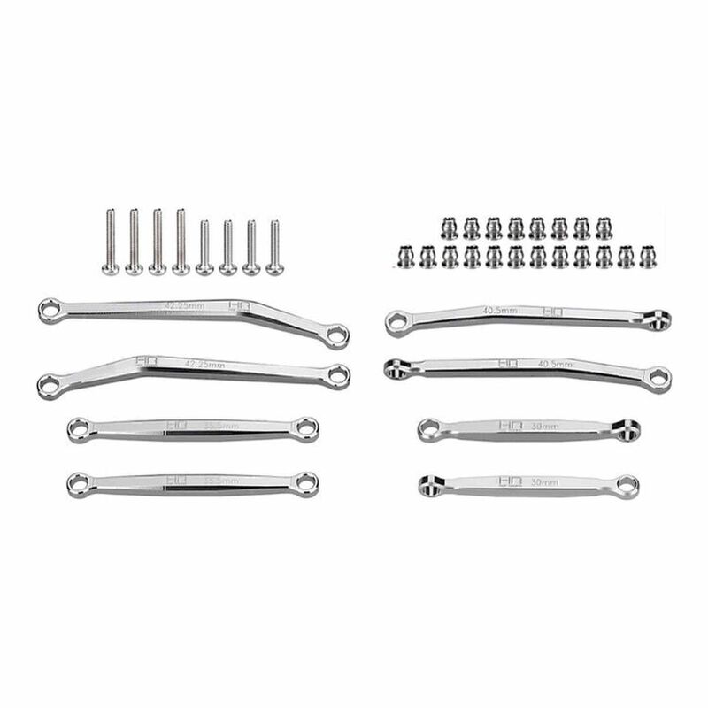 Aluminum No-Flex Link Set, 1/30 Axial SCX30