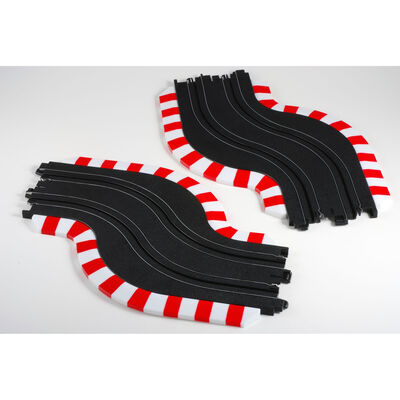 Slot Track Chicane Set, Left & Right Slot Track Chicane Set, Left & Right