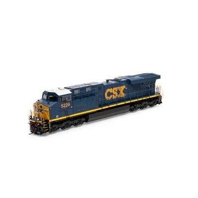 HO ES44DC Locomotive with DCC & Sound, CSX, YN3 #5226 HO ES44DC Locomotive with DCC & Sound, CSX, YN3 #5226
