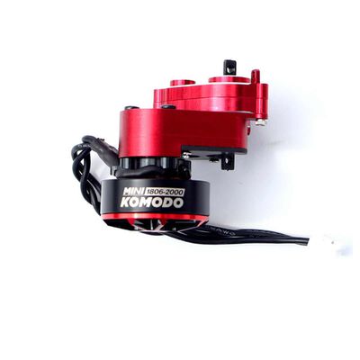 Mini Stellar Transmission with Mini Komodo Brushless Motor: FCX24 & Cayman Mini Stellar Transmission with Mini Komodo Brushless Motor: FCX24 & Cayman