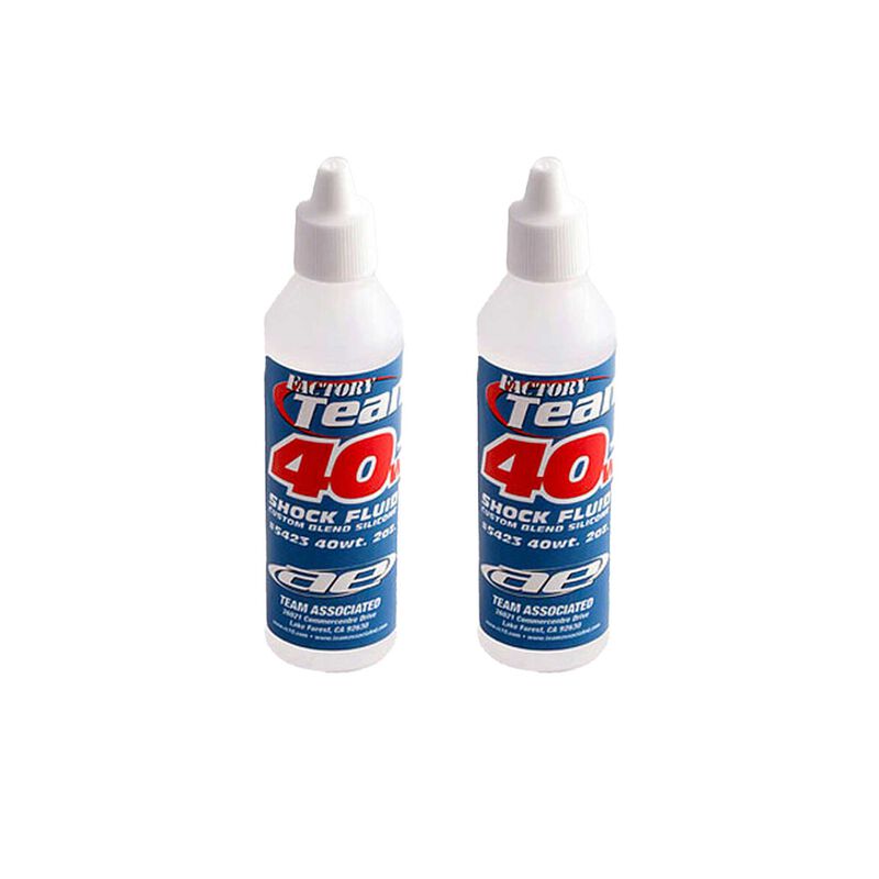 Silicone Shock Fluid, 40WT 2OZ 500 CTS (2)