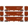 HO ATH FMC 4700 Covered Hopper, BNSF #436321/436533/436748 (3)