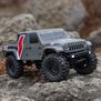 1/24 SCX24 Summit Racing Jeep Gladiator 4X4 Rock Crawler RTR (Battery & Charger Included), Gray