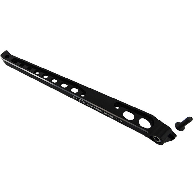 Aluminum Rear Chassis Brace (Black): Kraton, Talion 165mm