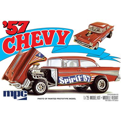 1/25 1957 Chevy Flip Nose Spirit of 57 1/25 1957 Chevy Flip Nose Spirit of 57