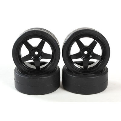 1/10 TT-01 Pre-mounted 26mm Drift Tires, 12mm Hex (4) 1/10 TT-01 Pre-mounted 26mm Drift Tires, 12mm Hex (4)