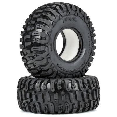 1/6 Fossil Front/Rear 2.9" Crawler Tires (2): SCX6 1/6 Fossil Front/Rear 2.9" Crawler Tires (2): SCX6