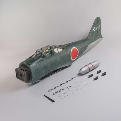 Fuselage: A6M Zero 30-38cc Fuselage: A6M Zero 30-38cc