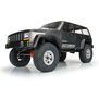1/10 2001 Jeep Cherokee Clear Body 12.3&rdquo; (313mm) Wheelbase Crawlers