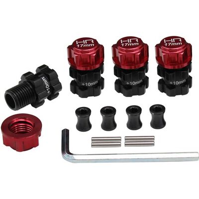 Heavy Duty 10mm Offset 17mm Hubs: ARRMA 1/10 4x4 Heavy Duty 10mm Offset 17mm Hubs: ARRMA 1/10 4x4