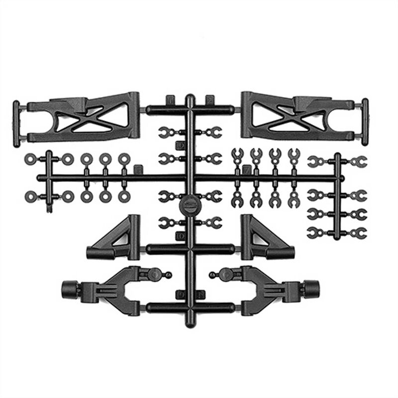 Suspension Arm Set, 1/10 Team Associated DC10