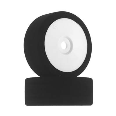 1/8 Buggy Team Purple Tire Mnt White Wheel (2) 1/8 Buggy Team Purple Tire Mnt White Wheel (2)