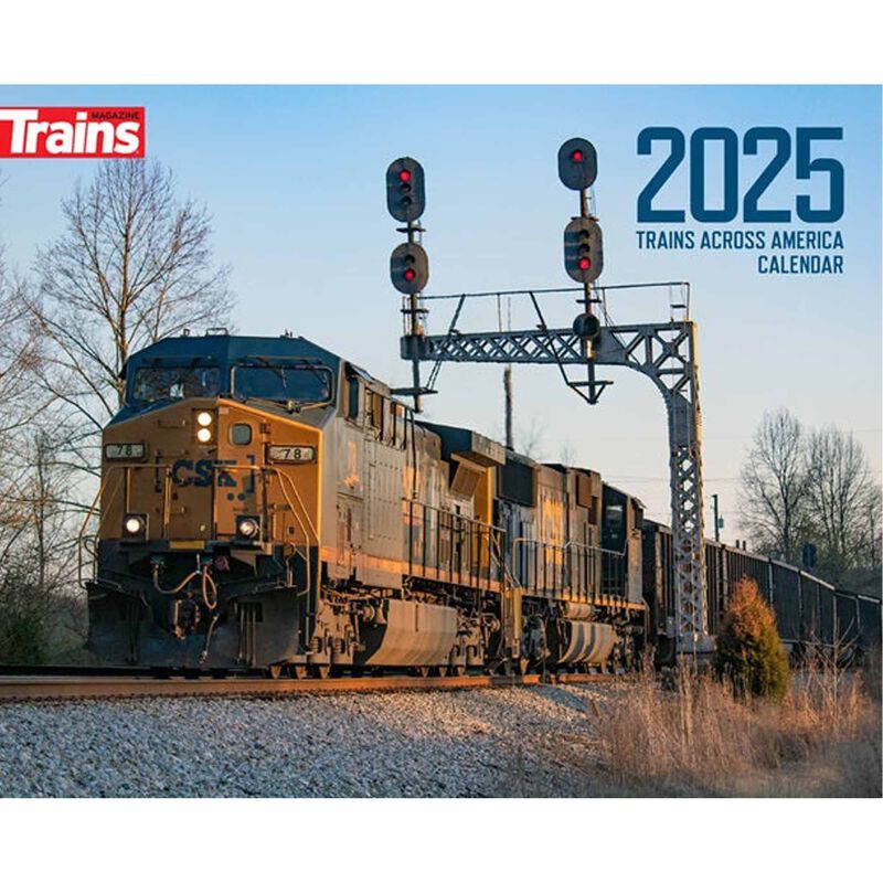 Trains Across America 2025 Calendar