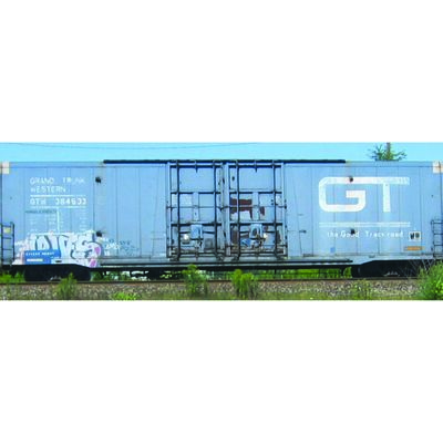 HO 60' Texarkana Rebuilt XB-172 Box, GTW #384516 HO 60' Texarkana Rebuilt XB-172 Box, GTW #384516